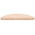 Alfombrilla autoadhesiva escalera 20 uds crema 56x17x3