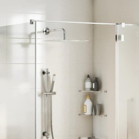 Cabezal ducha efecto lluvia acero inox 304 rectangular 40x30