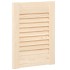 Puerta de armario de lamas 4 uds 39,5x29,5 cm madera de