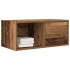 Mueble para TV madera contrachapada envejecida 60x31x25,5
