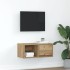 Mueble para TV madera de ingeniería roble artisan 60x31x25,5