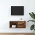 Mueble para TV madera contrachapada roble ahumado 60x31x25,5