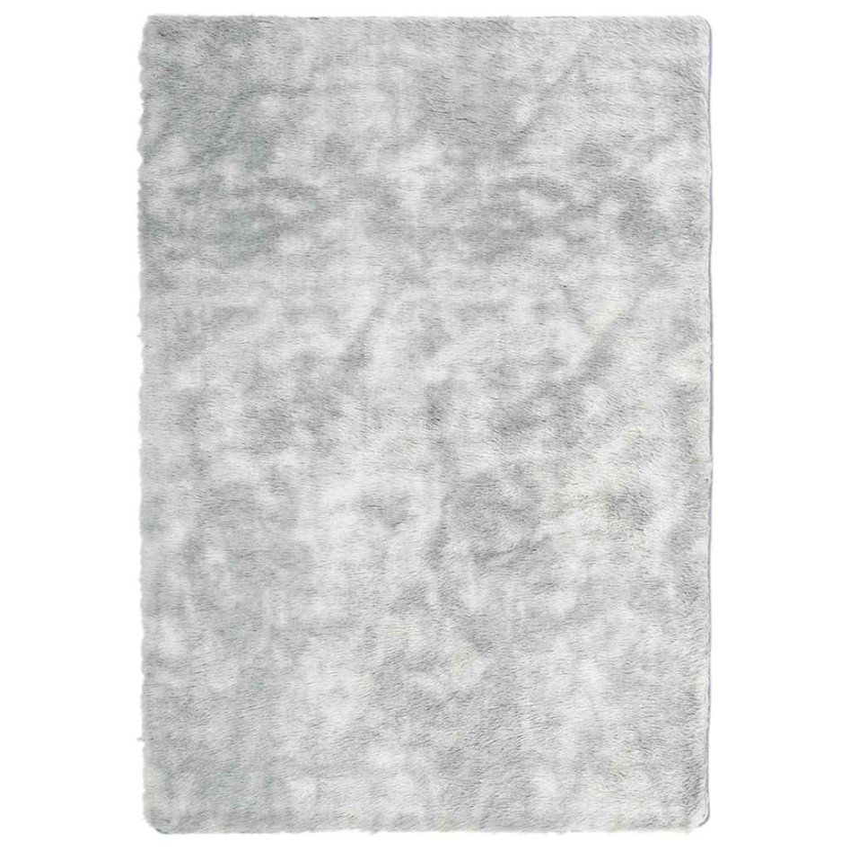 Alfombra de pelo largo NAVARRA gris claro 120x170 cm