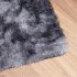 Alfombra de pelo largo NAVARRA gris oscuro 120x170 cm