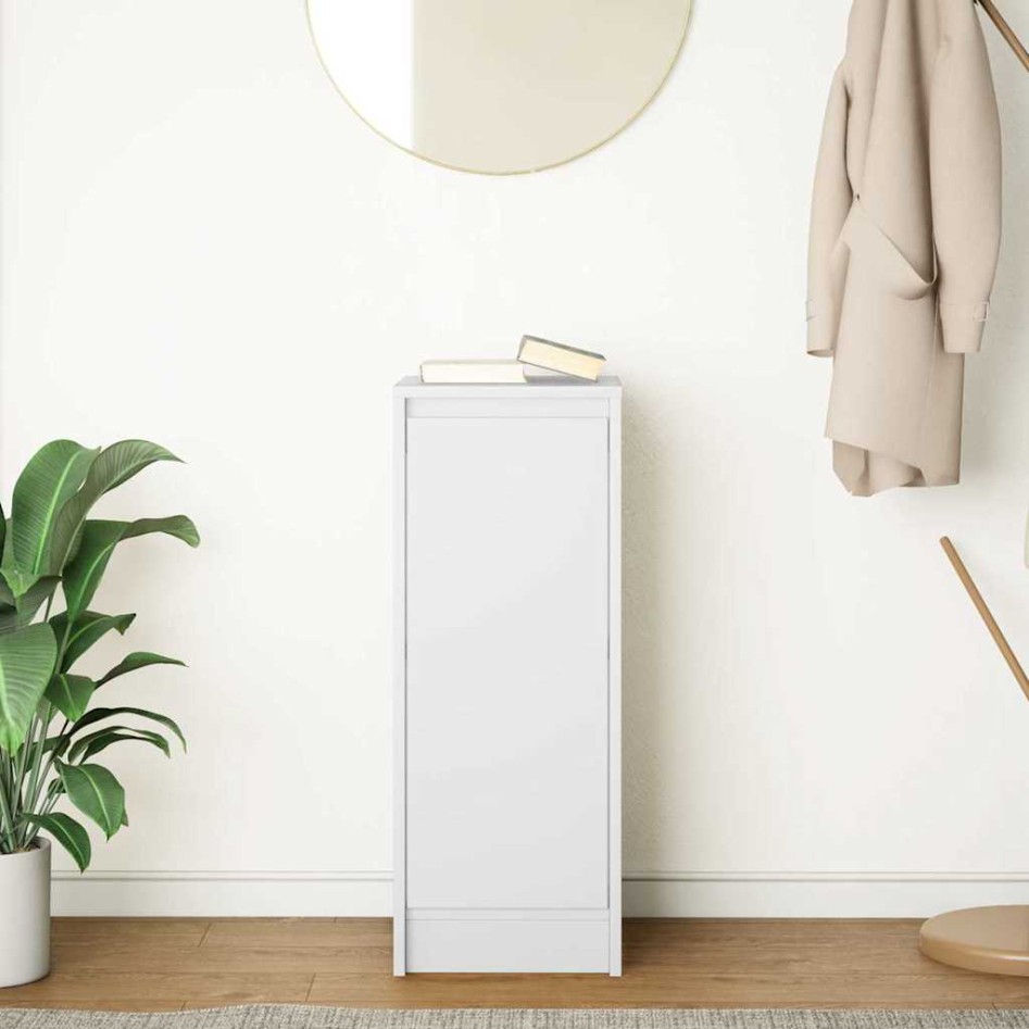 Aparador blanco 29,5x34x76 cm madera de