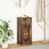Aparador roble ahumado 29,5x34x76 cm madera de