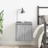 Mesilla de noche de pared gris Sonoma 38x34x40