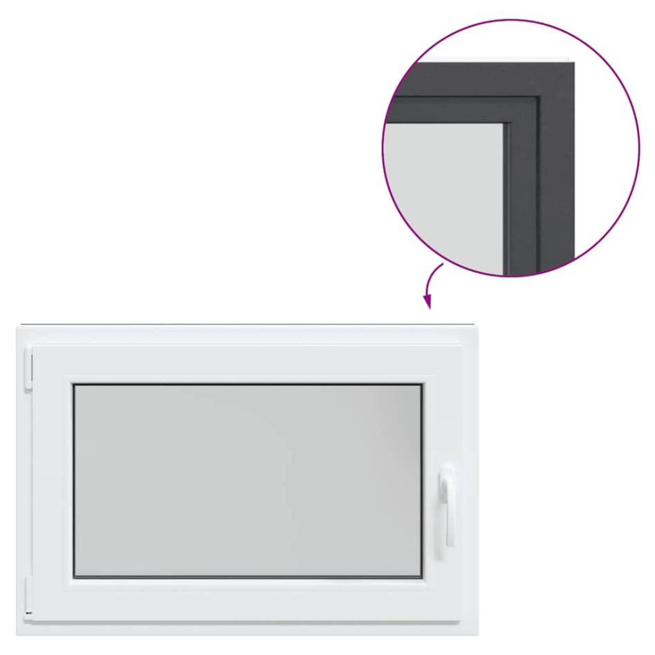 Leñero antracita 80x25x90 cm Acero laminado en