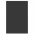Estor Enrollable Opaco negro 155x230 cm Tela Ancho 151,6