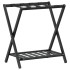Soporte para maletas bambú negro 68x38x58