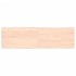 Tablero de mesa madera maciza borde natural 140x40x(2-4)
