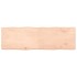 Tablero de mesa madera maciza borde natural 160x50x(2-6)