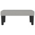 Banco de tela gris claro 70x30x30