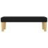 Banco de tela negro 100x30x30