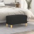 Banco de tela negro 70x35x41