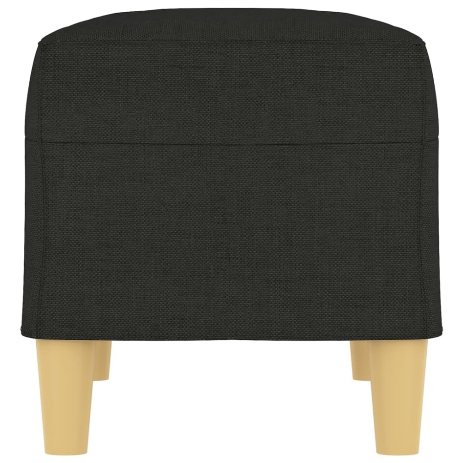 Banco de tela negro 70x35x41