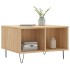 Mesa de centro madera contrachapada roble Sonoma 60x50x36,5