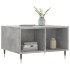 Mesa de centro madera contrachapada gris hormigón 60x50x36,5