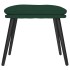 Reposapiés de tela verde oscuro 45x29,5x35