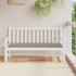 Cojín de banco de jardín tela Oxford gris taupé 150x50x3