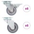 Ruedas giratorias 12 unidades 50