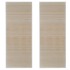 Alfombras rectangulares de bambú natural 2 unidades 120x180