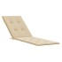 Cojín para tumbona beige (75+105)x50x4