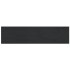 Paneles de pared 12 uds terciopelo negro 60x15 cm 1,08