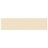 Paneles de pared 12 uds tela color crema 60x15 cm 1,08