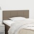 Cabecero de tela gris taupe 100x5x78/88