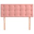Cabecero de terciopelo rosa 80x5x78/88