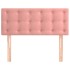 Cabecero de terciopelo rosa 100x5x78/88