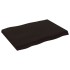 Tablero mesa madera tratada borde vivo marrón 80x60x(2-6)