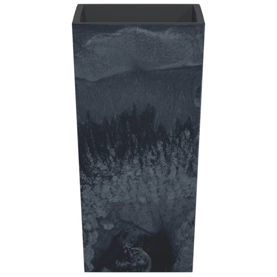 Macetero interior extraíble PP hormigón gris antracita