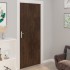 Láminas autoadhesivas muebles 2 uds PVC roble oscuro 500x90