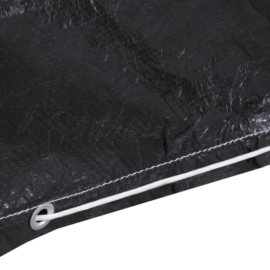 Funda de muebles de jardín 2 uds 10 ojales 205x70