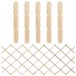 Vallas enrejado 5 uds madera maciza de abeto 180x80