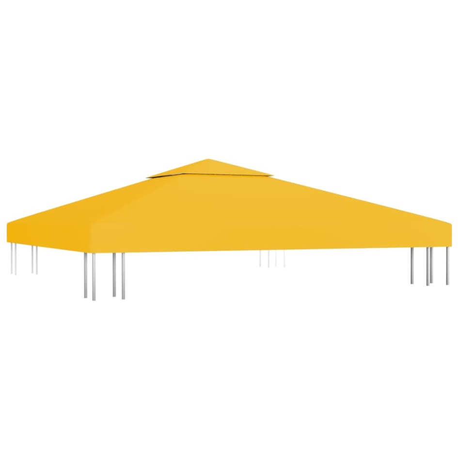 Toldo de cenador 2 niveles 310 g/m² 3x3 m