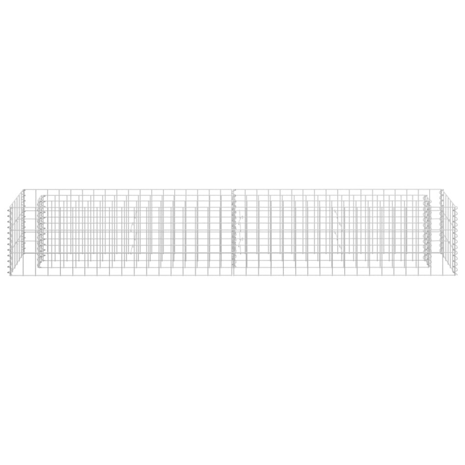 Arriate de gaviones de acero 180x30x30