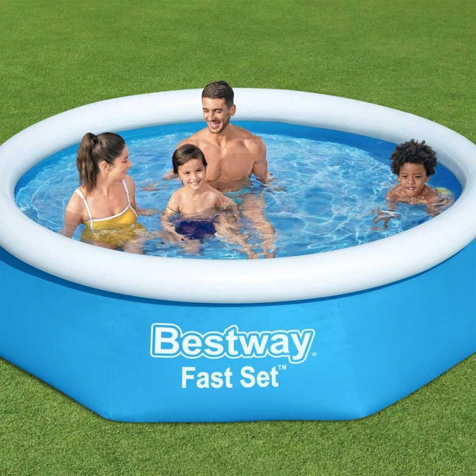 Bestway Fast Set Piscina hinchable redonda 244x66 cm