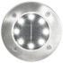 Lámparas solares de suelo 8 unidades luces LED