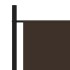 Biombo divisor de 3 paneles marrón 260x180