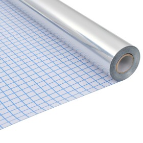 Lámina de privacidad de espejo reflectante autoadhesiva 0,9x5