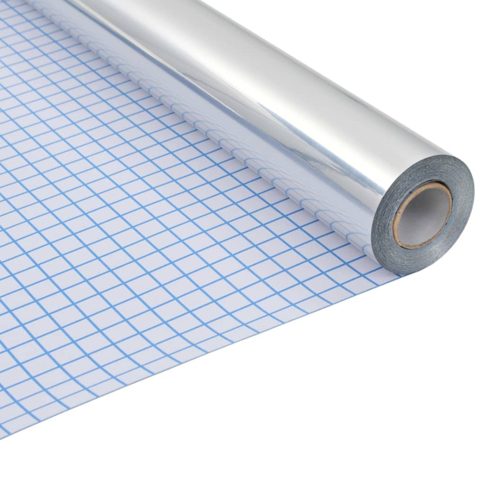 Lámina de privacidad de espejo reflectante autoadhesiva 0,9x5