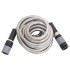 Manguera jardín pulverizador acero inoxidable plata 14mm 22,5