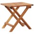 Mesa de centro plegable de jardín madera de acacia 40x40x40