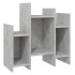 Armario auxiliar madera contrachapada gris hormigón 60x26x60