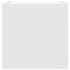 Mueble para TV de pared blanco 30,5x30x30