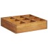 Arriate de especias madera maciza de acacia 60x60x15