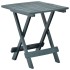 Mesa plegable de jardín plástico verde 45x43x50
